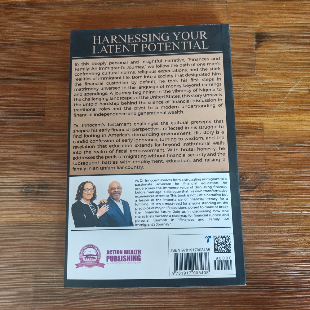 Harnessing Your Latent Potential 9781917003438 Dr. Innocent Dr. Ntiasagwe - Picture 2 of 5